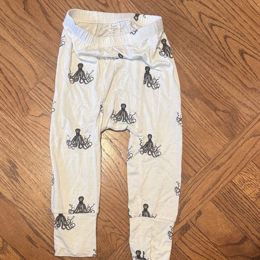 Kate Quinn Octopus Print Baby Leggings 2T